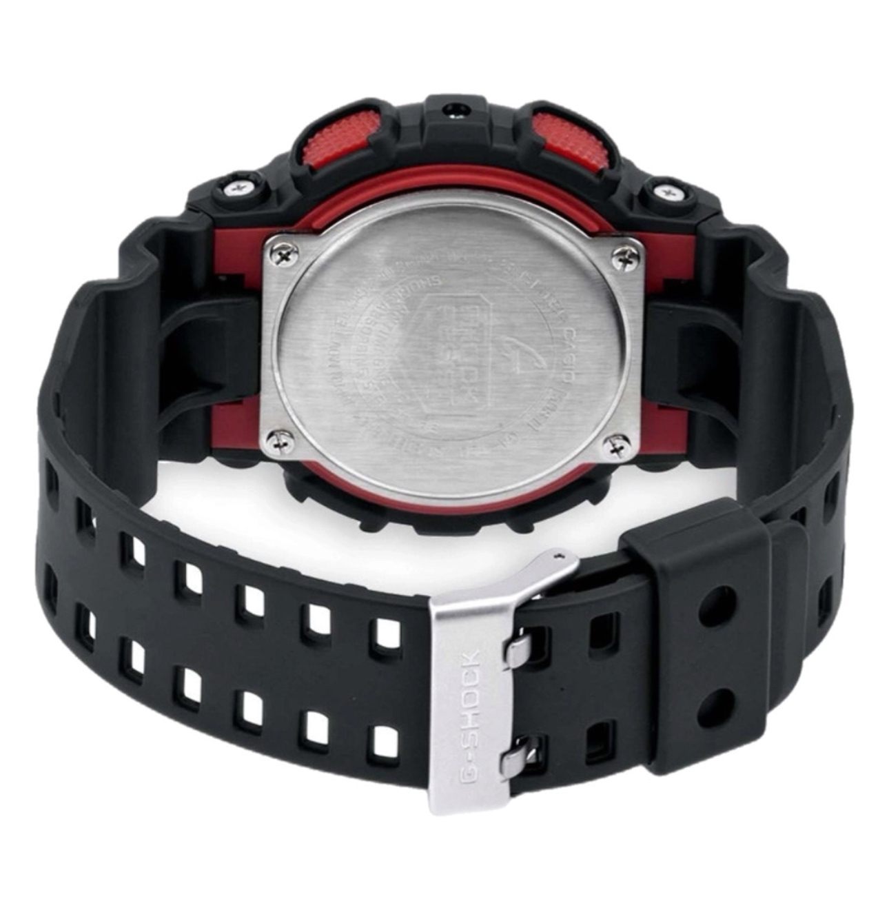 Часы Casio G-SHOCK GA-100 - черный/красный купить по цене: 6