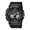 Часы Casio G-SHOCK GA-100 - черный/красный, TD2398 Часы Casio G-SHOCK GA-100 - черный/красный, TD2398