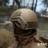Шлем FAST LPSA High Cut NIJ IIIA (подвесная система Team Wendy) - койот, TD2453, Размер: M, изображение 8