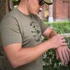 Футболка Magpul Tiger Stripe Icon Blend - олива, TD3119, Розмір: S, зображення 5 Футболка Magpul Tiger Stripe Icon Blend - олива, TD3119, Розмір: S, зображення 5