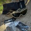 Захисна балістична маска Wiley X Spear Smoke 3 Lenses - койот, TD479, Вибір кольору: Tan, зображення 14 Захисна балістична маска Wiley X Spear Smoke 3 Lenses - койот, TD479, Вибір кольору: Tan, зображення 14