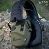 Активні навушники C4 Tactical (SNR=27dB Elec) - олива, TD3722, Колір: олива, зображення 6