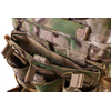 Штурмовая панель задняя под три магазина с утилитарным подсумком на плитоноску U-WIN AGILE Cordura 1000 - мультикам, изображение 5