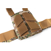 Плитоноска Plate Carrier U-WIN AGILE зі швидким скиданням 250х300 з камербандами Розміру 2 під балістичні пакети Cordura 1000 - мультикам, зображення 5