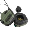 Активні захисні навушники Earmor M31H (FG) - олива, зображення 3