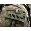 Патч Abrams Група Крові АB (IV) – Black - мультикам, зображення 5