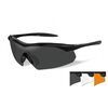 Тактичні окуляри Wiley X Vapor 2.5 / 3 лінзи - чорні, TD531, Вибір кольору: Black Тактичні окуляри Wiley X Vapor 2.5 / 3 лінзи - чорні, TD531, Вибір кольору: Black