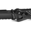 Тактичний ніж Cac® serration PA6 - чорний, TD424, зображення 2 Тактичний ніж Cac® serration PA6 - чорний, TD424, зображення 2