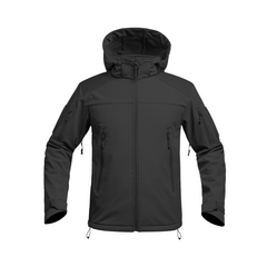 Куртка А10 Equipment® V2 Softshell Fighter - чорна, Розмір: S