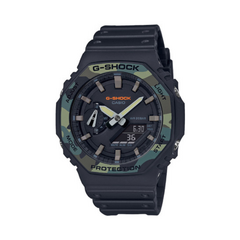 Часы Casio G-SHOCK GA-2100SU-1AER - черные / камо