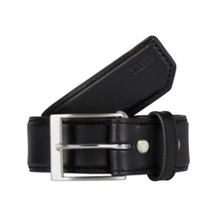 Ремень тактический кожаный 5.11 Tactical Leather Casual Belt - черный, Размер: L