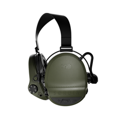 Активні навушники Sordin Supreme X2 Bluetooth Neckband із заднім тримачем під шолом - олива, Колір: олива