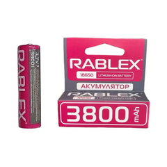 Акумулятор RABLEX 18650 Li-ion 3800 mAh
