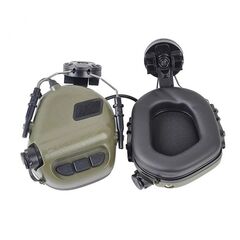 Активні захисні навушники Earmor M31H (FG) - олива