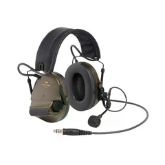 Активні тактичні навушники 3M PELTOR ComTac XPI Headset, NATO (MT20H682FB-86), вертикальні з 1 аудіовиходом J11 NATO та мікрофоном