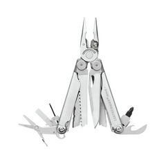 Мультиінструмент Leatherman Wave Plus, нейлоновий чохол - silver, Колір: Cрібний