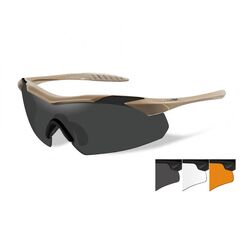 Тактичні окуляри Wiley X Vapor 2.5 / 3 лінзи - койот, Вибір кольору: Tan