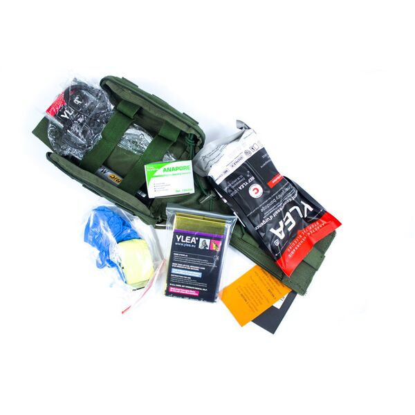 Тактична аптечка IFAK - олива, TD827, Колір: Оливковий, зображення 2