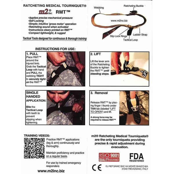 Турнікет RMT 1.5 PARAMEDIC TAN, TD743, зображення 8 Турнікет RMT 1.5 PARAMEDIC TAN, TD743, зображення 8