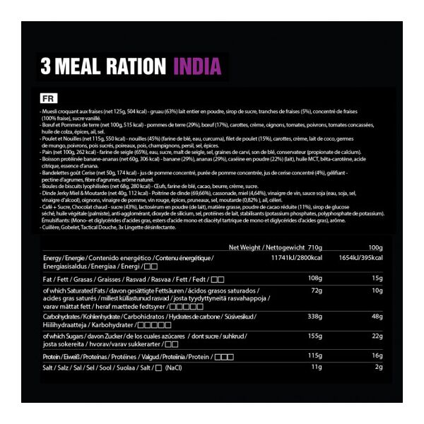 Сухпай Tactical Foodpack India - 3, TD1343, изображение 10 Сухпай Tactical Foodpack India - 3, TD1343, изображение 10