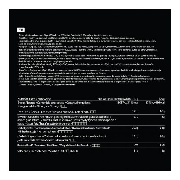 Сухпай Tactical Foodpack Hotel Pack - 3, TD1342, изображение 10