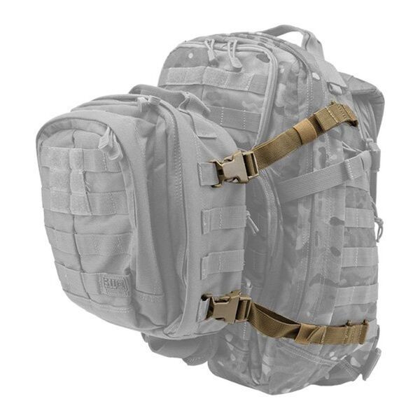 Сумка-рюкзак 5.11 TACTICAL RUSH MOAB 6”, Kangaroo, TD2022, Вибір кольору: Coyote Kangaroo, зображення 6