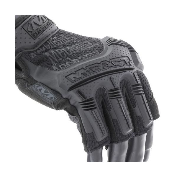Рукавиці Mechanix M-Pact Fingerless (без пальців) - Black, TD476, Колір: чорний, Розмір: M, зображення 6 Рукавиці Mechanix M-Pact Fingerless (без пальців) - Black, TD476, Колір: чорний, Розмір: M, зображення 6