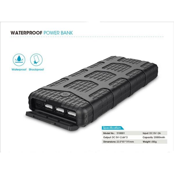 Павербанк SUPRA DOG T 20.000 MAh, TD1889