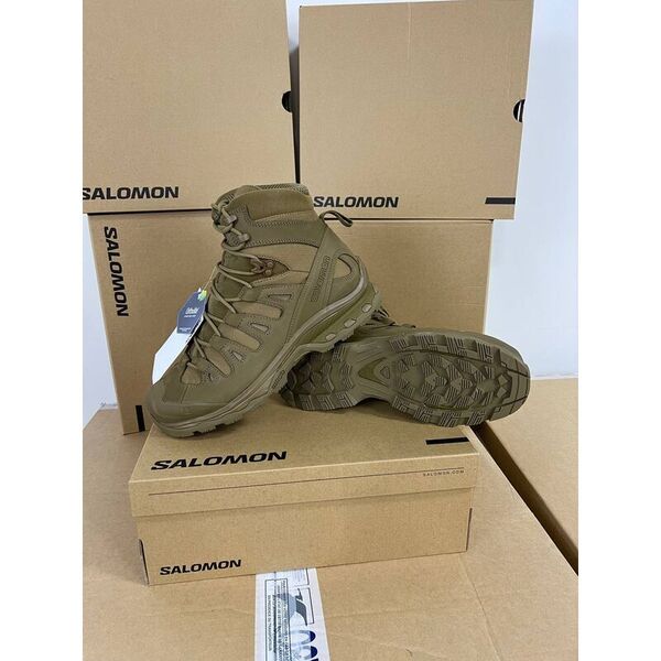 Берцы тактические Salomon Quest 4D Forces 2 - койот | Размер 48, TD1830, Цвет: Койот, Размер обуви Salomon: 48, изображение 6 Берцы тактические Salomon Quest 4D Forces 2 - койот | Размер 48, TD1830, Цвет: Койот, Размер обуви Salomon: 48, изображение 6