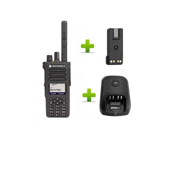 Цифровая радиостанция Motorola DP4800E Black, TD1446