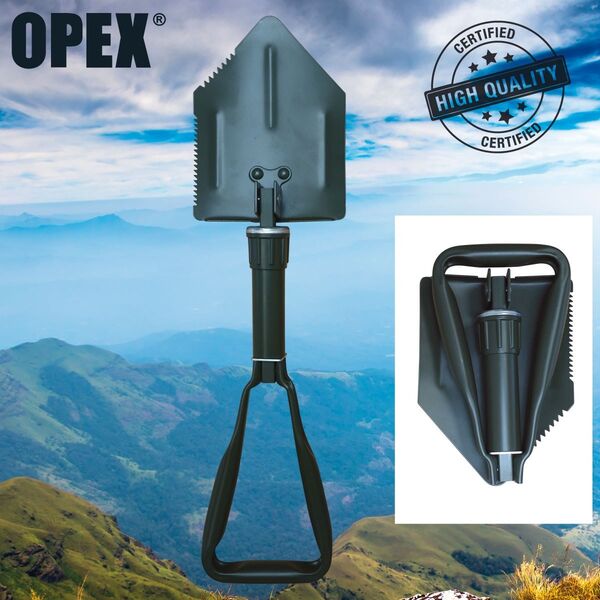 Велика складна лопатка для походів OPEX, TD1801, зображення 2