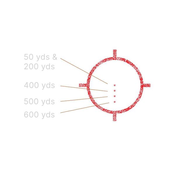 Голографический гибридный прицел EOTECH HHS™ V, TD1818, изображение 4