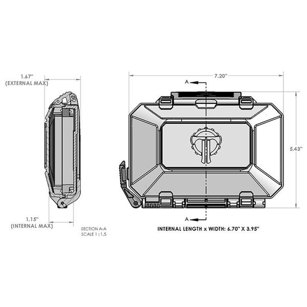 Защитный контейнер для электронных устройств DarkVault™ Comms Case, TD1849, изображение 10