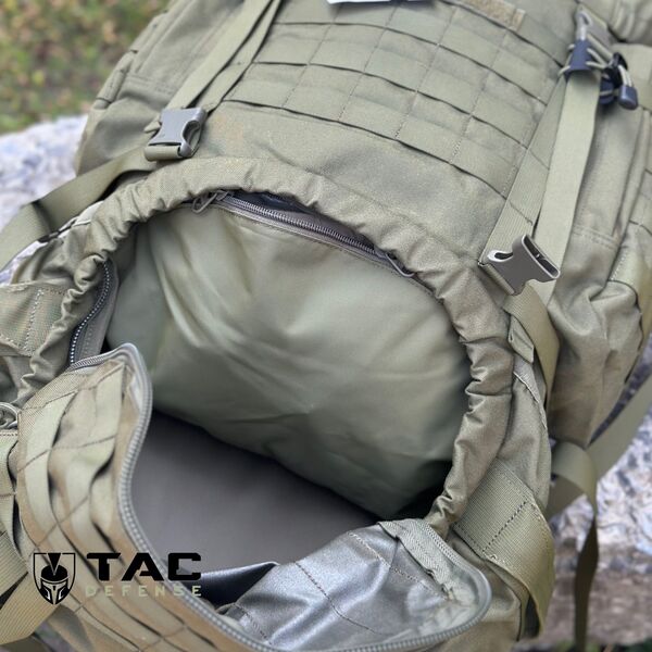 Рюкзак тактический Tasmanian Tiger Raid Pack MK 3 - олива, TD1999, изображение 10