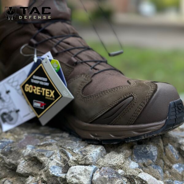 Берцы тактические Salomon XA Forces Mid GTX - коричневые | Размер 43 1/3, TD2121, Цвет: Коричневий, Размер обуви Salomon: 43  1/3, изображение 9 Берцы тактические Salomon XA Forces Mid GTX - коричневые | Размер 43 1/3, TD2121, Цвет: Коричневий, Размер обуви Salomon: 43  1/3, изображение 9