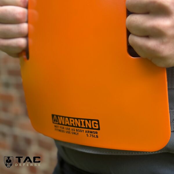 Пара тренировочных пластин 5.11 для плитоноски вес 2,6 кг, TD2103, изображение 4