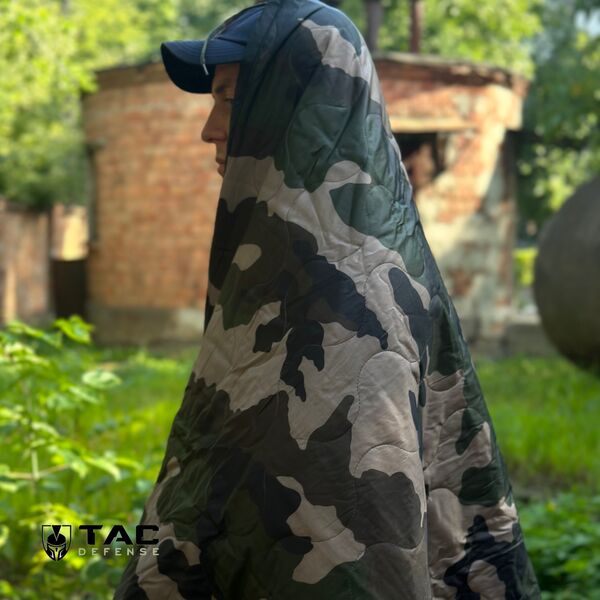 Мультифункциональное пончо лайнер CAMO RIPSTOP OPEX, TD2090, изображение 2