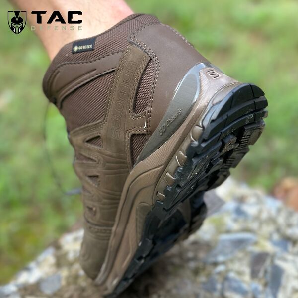 Берцы тактические Salomon XA Forces Mid GTX - коричневые | Размер 40 2/3, TD2120, Цвет: Коричневий, Размер обуви Salomon: 40 2/3, изображение 8 Берцы тактические Salomon XA Forces Mid GTX - коричневые | Размер 40 2/3, TD2120, Цвет: Коричневий, Размер обуви Salomon: 40 2/3, изображение 8