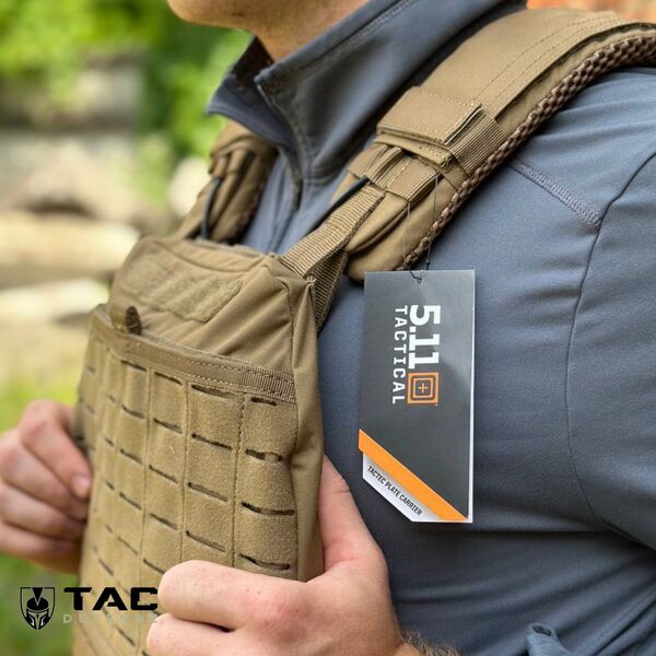 Плитоноска 5.11 TACTEC COYOTE KANGAROO, TD361, Вибір кольору: Coyote Kangaroo, зображення 10