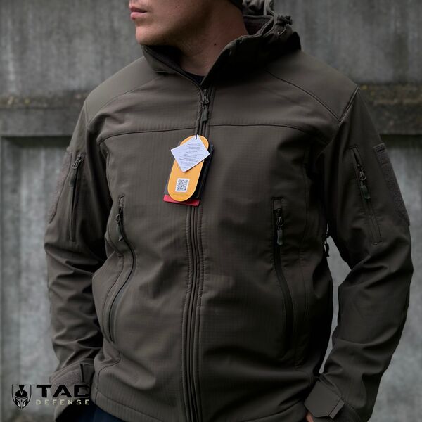 Куртка A10 Equipment® V2 Softshell Fighter - олива, TD634, Вибір кольору: Олива, Розмір: M, зображення 5 Куртка A10 Equipment® V2 Softshell Fighter - олива, TD634, Вибір кольору: Олива, Розмір: M, зображення 5