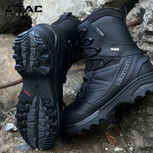 Берцы зимние Salomon TOUNDRA FORCES CSWP - черные | Размер 46, TD2114, Размер обуви Salomon: 46, изображение 11 Берцы зимние Salomon TOUNDRA FORCES CSWP - черные | Размер 46, TD2114, Размер обуви Salomon: 46, изображение 11