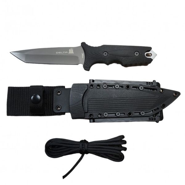 Тактический нож С4 Delta G10 12,5 см - черный, TD2159, Цвет: Чорний, изображение 2