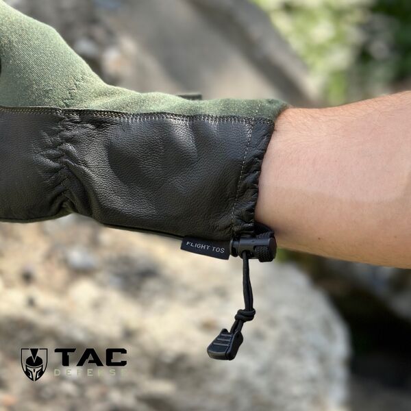 Жаростійкі рукавиці Vega Holster OG39 - олива, TD2008, Розмір: M, зображення 4