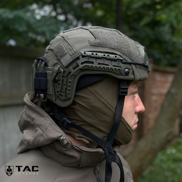 Шлем Fast NIJ III A Olive, TD826, изображение 9 Шлем Fast NIJ III A Olive, TD826, изображение 9