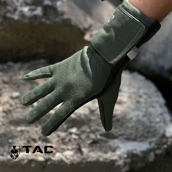 Жаростійкі рукавиці Vega Holster OG39 - олива, TD2008, Розмір: M, зображення 2