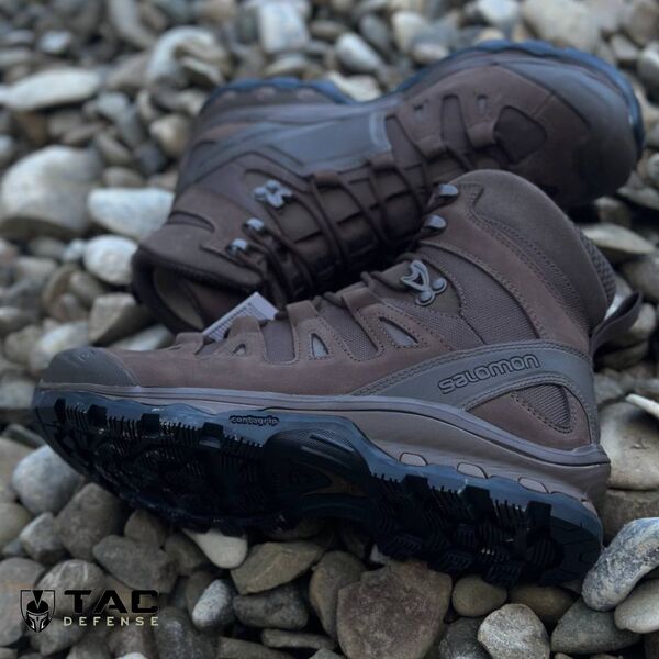 Берцы тактические Salomon Quest 4D Forces 2 - коричневые | Размер 42, TD2076, Цвет: Коричневий, Размер обуви Salomon: 42, изображение 9 Берцы тактические Salomon Quest 4D Forces 2 - коричневые | Размер 42, TD2076, Цвет: Коричневий, Размер обуви Salomon: 42, изображение 9