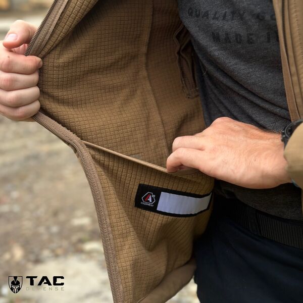 Куртка A10 Equipment® V2 Softshell Fighter - койот, TD627, Цвет товара: Койот, Размер: S, изображение 8