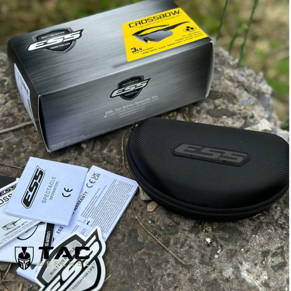 Тактические очки ESS CROSSBOW / 3 линзы - черные, TD1916, изображение 5