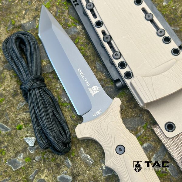 Тактичний ніж С4 Delta G10 12,5 см - койот, TD2160, Колір: Койот, зображення 8 Тактичний ніж С4 Delta G10 12,5 см - койот, TD2160, Колір: Койот, зображення 8