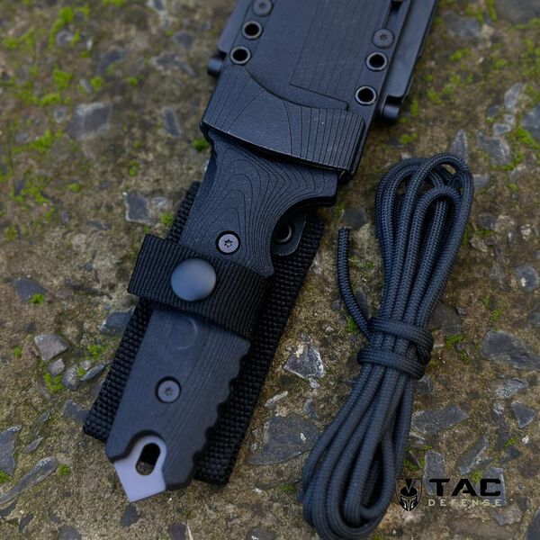 Тактический нож С4 Delta G10 12,5 см - черный, TD2159, Цвет: Чорний, изображение 5